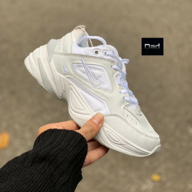 < FLASH SALE > VIDEO + ẢNH THẬT > GIÀY SNEAKER M2K THẤP CỔ FULL TRẮNG