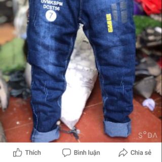 Combo quần jeasn bé 45kg cho chị Trang Phan