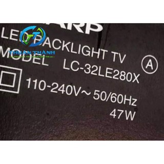 Bo mạch tivi sharp 32le280 32le280x