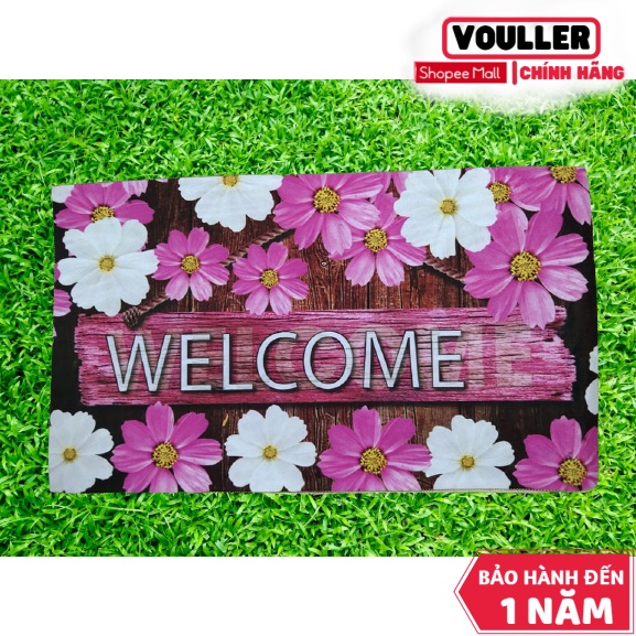 Thảm Vouller Lau Chân 3D Cao Cấp Thấm Nước Chống Trượt Kt 40X60Cm