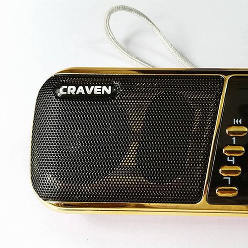LOA NGHE NHẠC KINH PHẬT CRAVEN CR-853 3 PIN SIÊU TRÂU