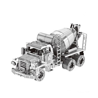 Mô Hình Lắp Ghép kim Loại 3D Xe Trộn Bê Tông