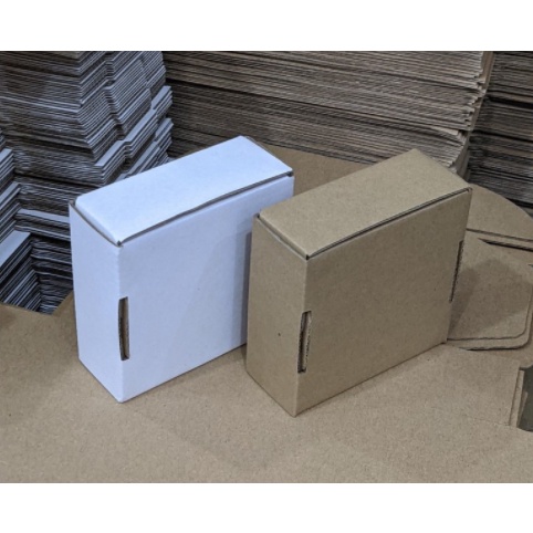 Combo 50 hộp carton nắp gài 10x10x4cm