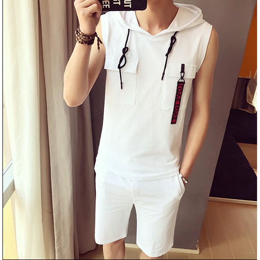 Bộ Quần Áo Hè Nam Cotton - Đồ Bộ Thể Thao | BigBuy360 - bigbuy360.vn