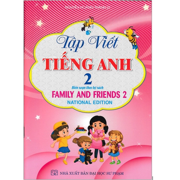 Sách - tập viết tiếng anh 2 (Biên soạn theo bộ sách family and friends 2 national edition)