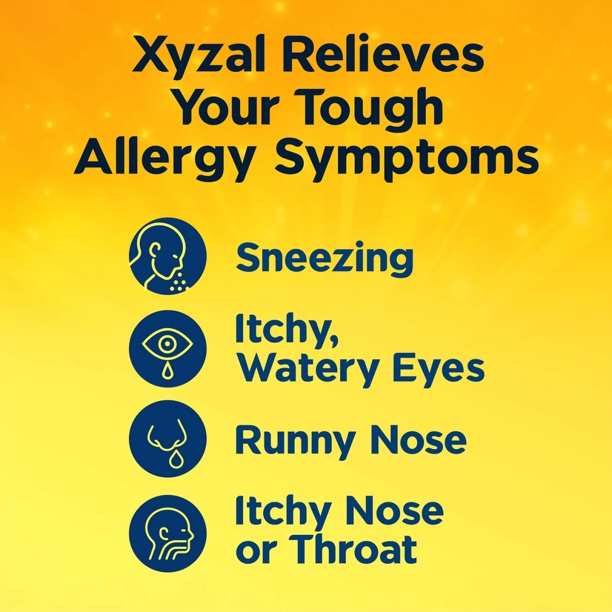 [DATE 4/2024] Xýzal Allergy 24 HR Tablets 35 /80 VIÊN