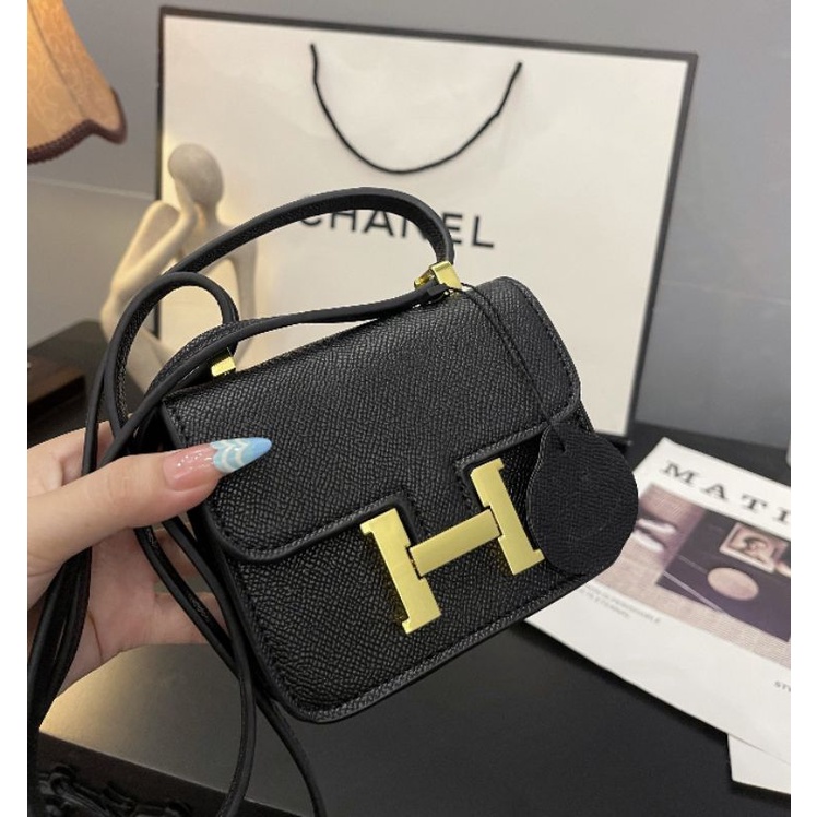 Túi hm mini chữ H siêu hot hit k vừa đt 14cm