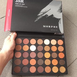 Bảng phấn mắt Morphe 35R - Ready Set Gold (56.2g)