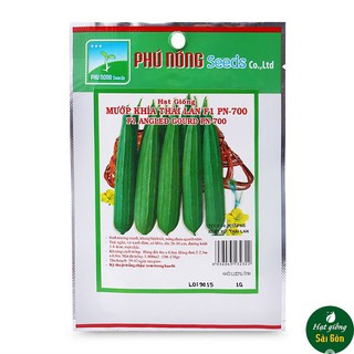 Hạt Giống Mướp Khía Trái Dài, Thơm Ngon