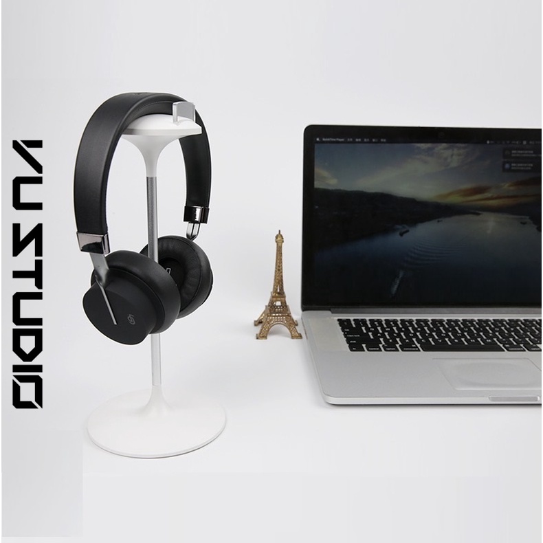 Giá treo tai nghe headphone stand chụp tai thân Nhôm kiêm giá đỡ tai nghe đứng full size onear overear TREOTAI-NHOM-1