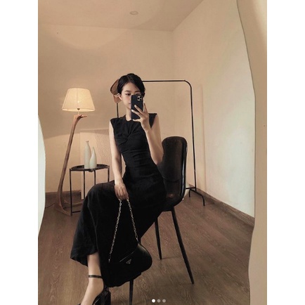 Váy MIDI dài H.I.U ROOM tôn dáng hack eo dự tiệc HIU design, chất vải nhẹ mát, co dãn 2 chiều. ( BESTSELLER ) | BigBuy360 - bigbuy360.vn