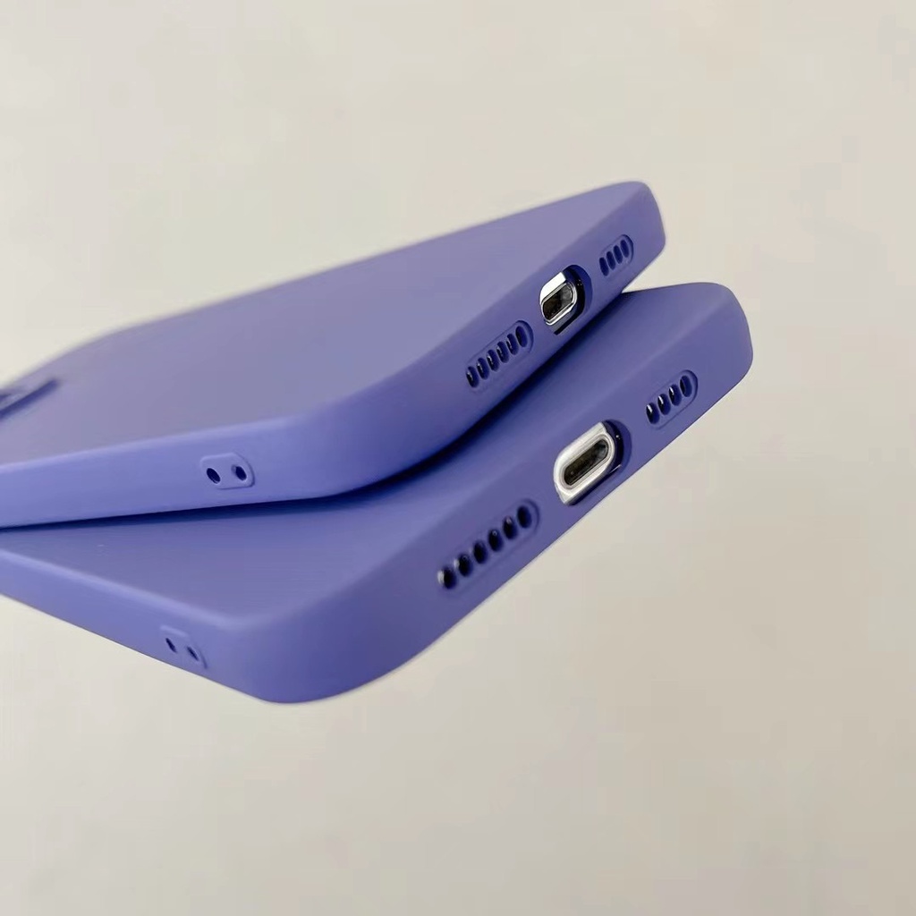 Ốp Điện Thoại tpu Màu Tím Taro Cho iphone 13 pro max ins12 pro max x/xs max11 pro max xsmax 7plus