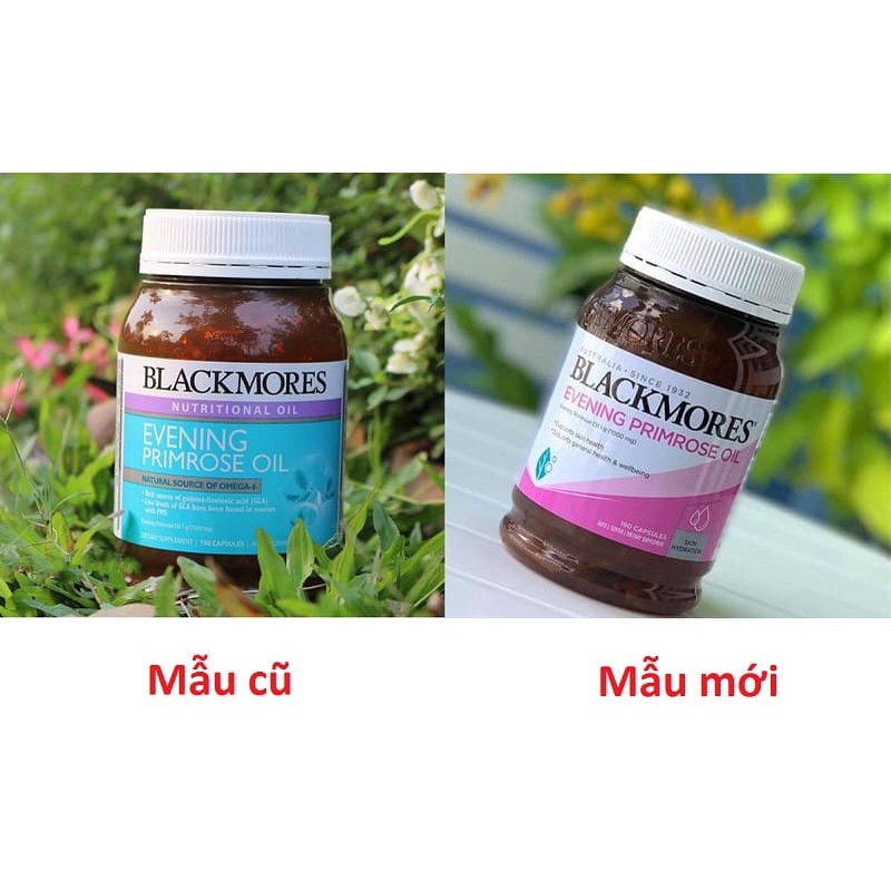 [Hàng Chuẩn ÚC] Blackmores Evening Primrose Oil - Viên uống tinh dầu hoa anh thảo 190 viên ĐẸP DA NGỪA LÃO HÓA NỘI TIẾT