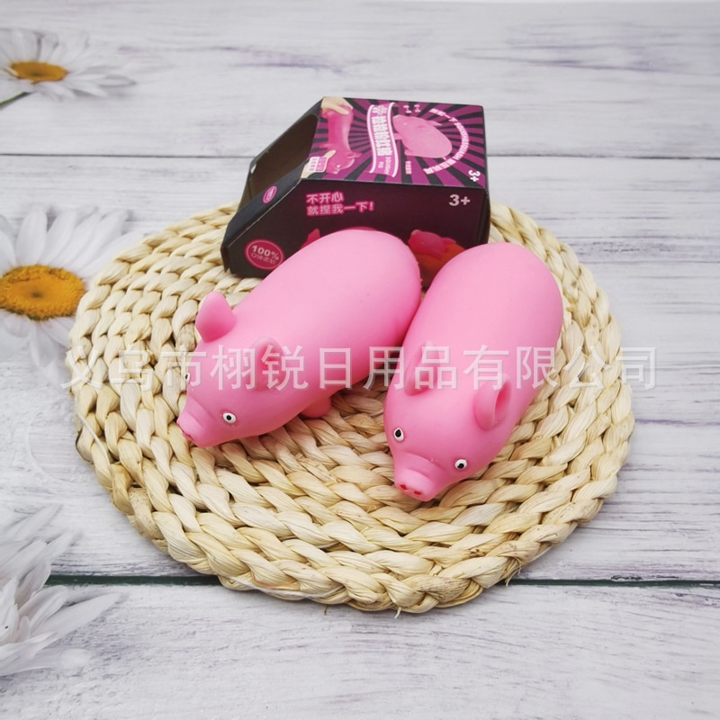 Đồ chơi Lợn Silicon, Heo Silicon Xả Stress Đáng Yêu Giúp Giảm Căng Thẳng.