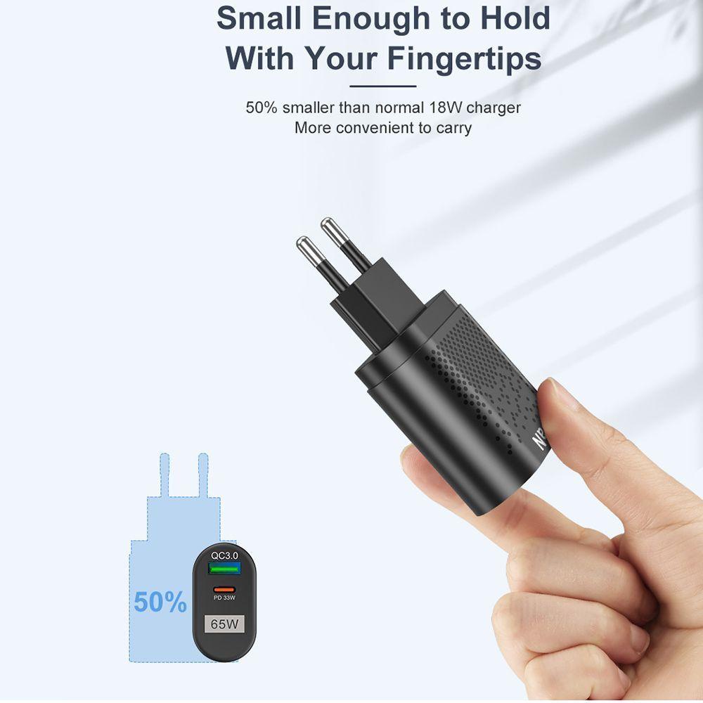 BEBETTERM Tẩu Sạc Nhanh Cổng Type C Kép Cho Huawei Xiaomi Samsung