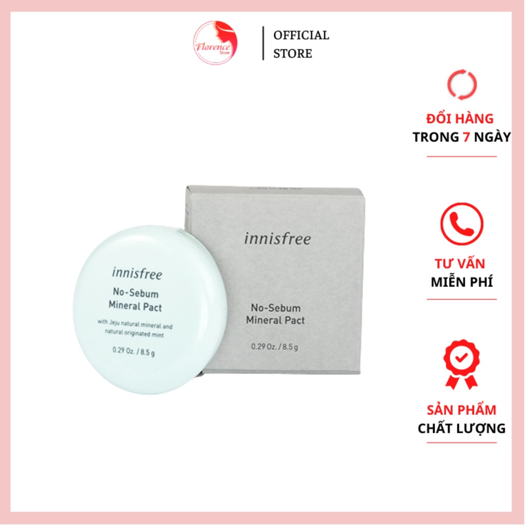 PHẤN PHỦ NÉN Innisfree No Sebum Mineral Pact 8,5g