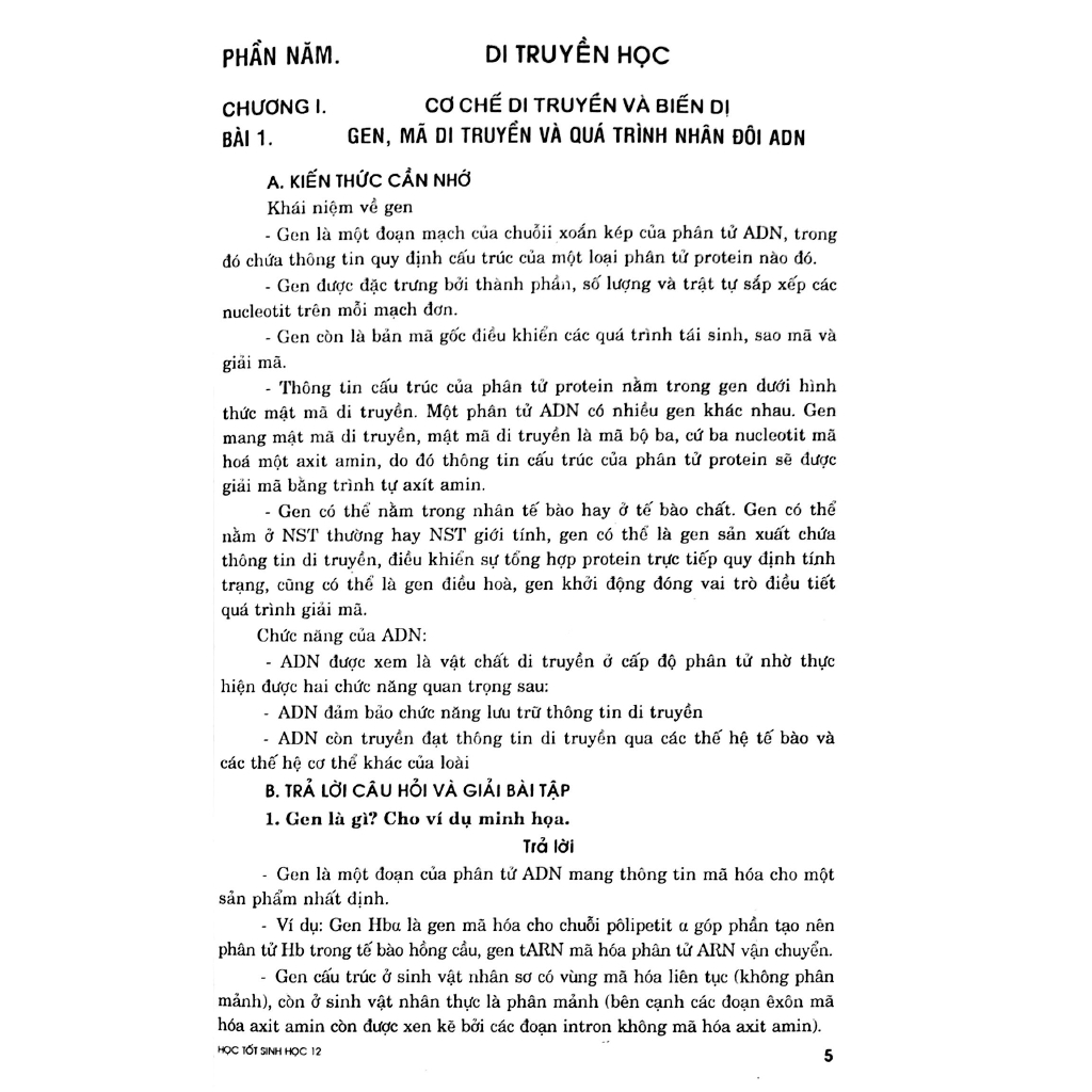 Sách - Học Tốt Sinh Học 12