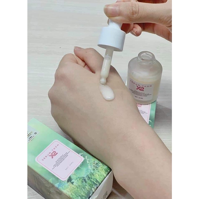 Serum khử thâm X2 Huyền Phi 20ml tác dụng khử thâm hiệu quả nách, bẹn, đầu gối, body giúp da trắng sáng tự nhiên