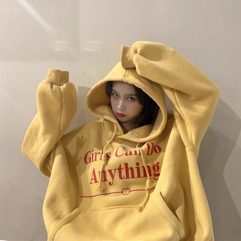 [Có Video + Ảnh Thật] Áo Hoodie Girls Can Qindi Store MS 689 | BigBuy360 - bigbuy360.vn