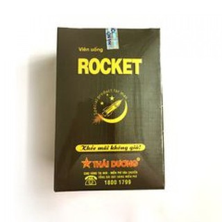 Rocket - Hộp 10 gói hỗ trợ sinh lý nam