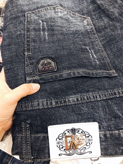 QUẦN JEAN NAM FORM SUÔNG CHẤT DÀY DẶN XỊN XÒ QN393