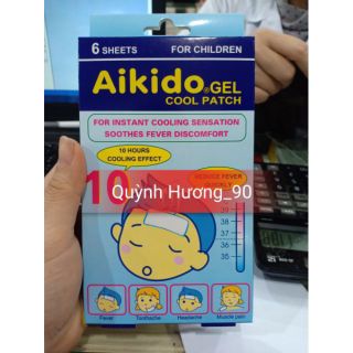 Miếng dán hạ sốt AIKIDO cực rẻ cho bé