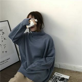 (sẵn) Áo len cổ lọ ulzzang order