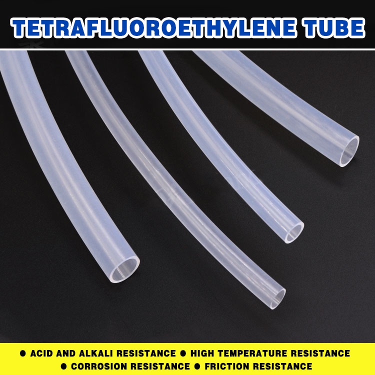 Ống Teflon ống PTFE F46, độ trong suốt cao, 1/8, 1/4, 3/8, 1/2 inch, chịu được nhiệt độ cao, kháng axit và kiềm
