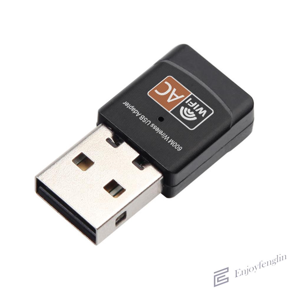 Usb Wifi 600mbps 2.4g/5g Hz 802.11ac