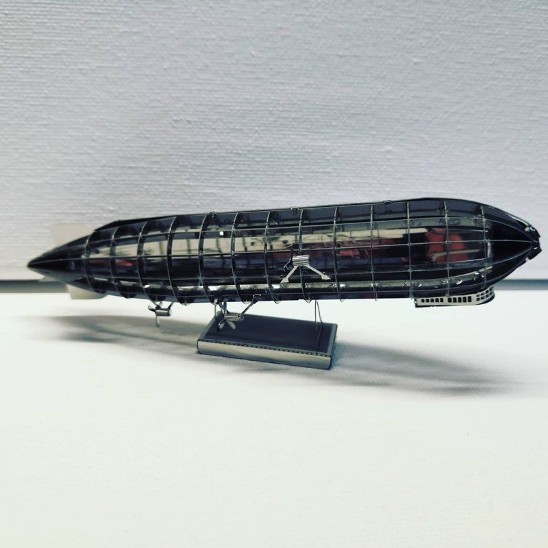 Mô Hình 3D Kim Loại Khinh Khí Cầu Khổng Lồ Graf Zeppelin 1929 [Chưa Lắp]