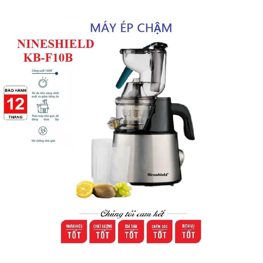 [Mã ELHA22 giảm 6% đơn 300K] MÁY ÉP CHẬM NINESHIELD KB-F10B THIẾT KẾ THÔNG MINH VẬN HÀNG ÊM ÁI