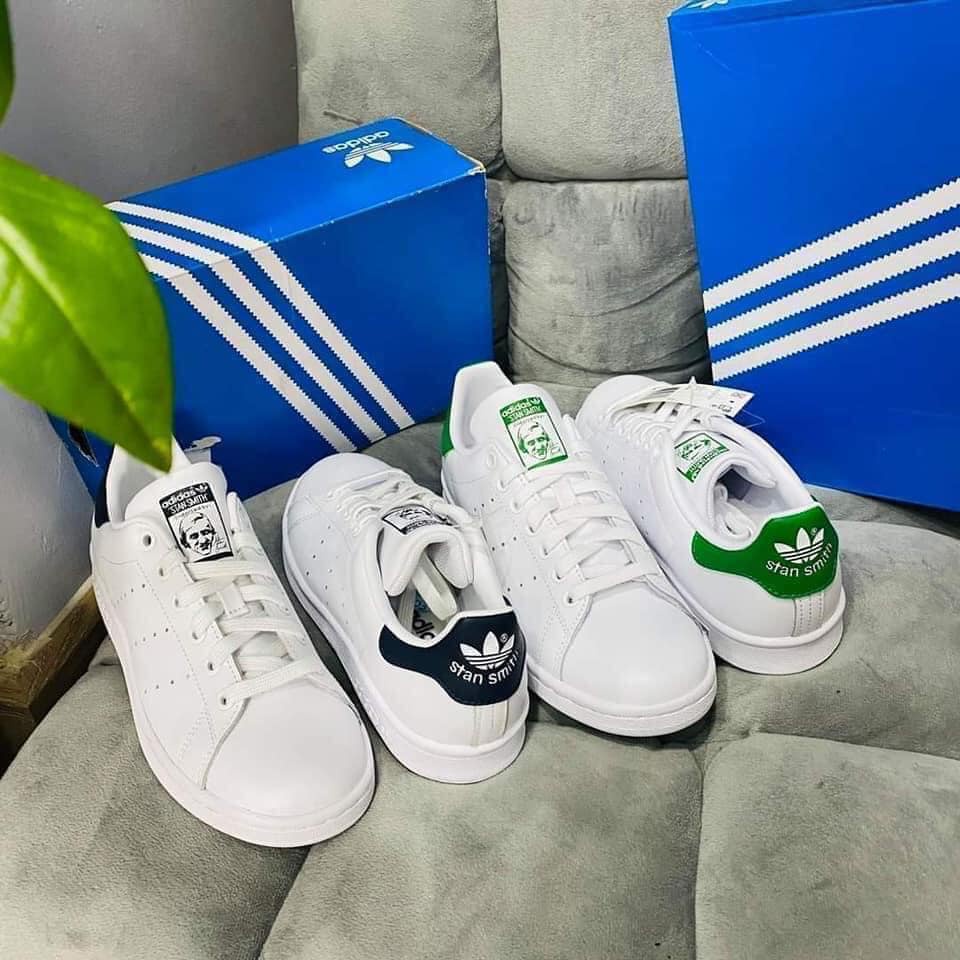 Giày Adidas Stan Smith màu xanh, đen bản đẹp