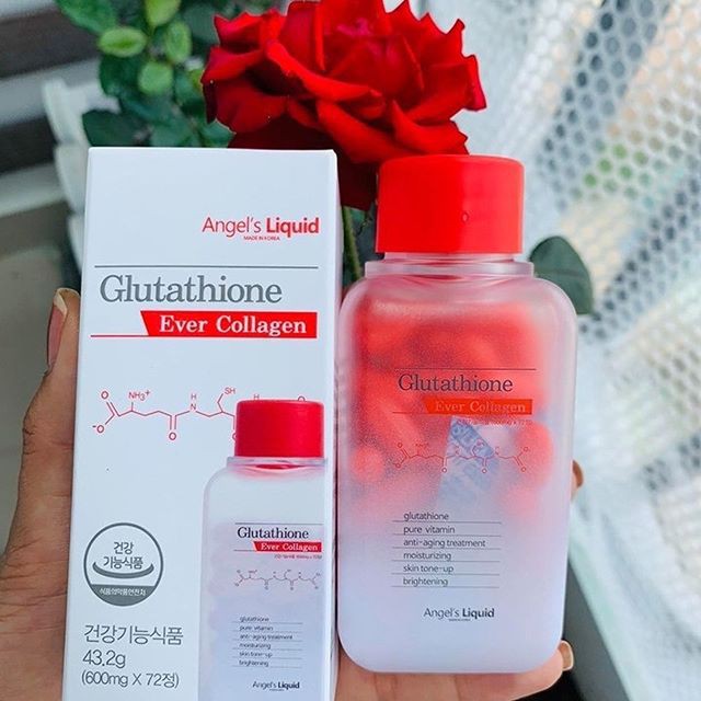 Viên Uống Trắng Da, Giúp Da Săn Chắc Angel's Liquid Glutathione Oneday Collagen