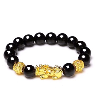 [𝗦𝗔𝗟𝗘]..::✨Vòng Tay Phong Thuỷ Tỳ Hưu mạ vàng 24k (Kèm Châu) Thái Lan✨::..