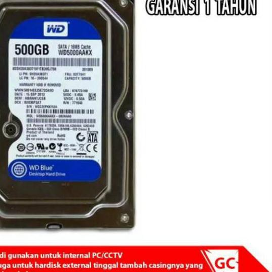 Ổ Cứng Wd Blue 500gb Sata Pc | BigBuy360 - bigbuy360.vn