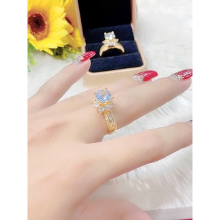 Nhẫn mạ vàng 18k