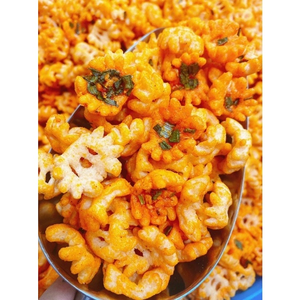 Bánh Snack cua hành kiểu Thái vị mặn ngọt túi 1 ký
