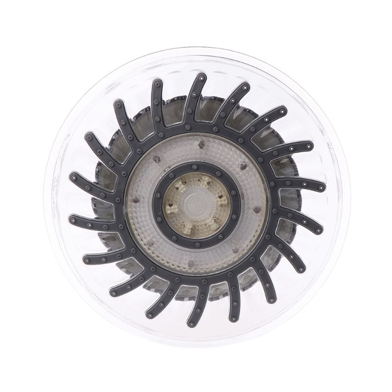 Vòi Hoa Sen Tròn Có Đèn LED Thay Đổi 7 Màu Kích Thước 8 &quot;Dùng Cho Nhà Tắm