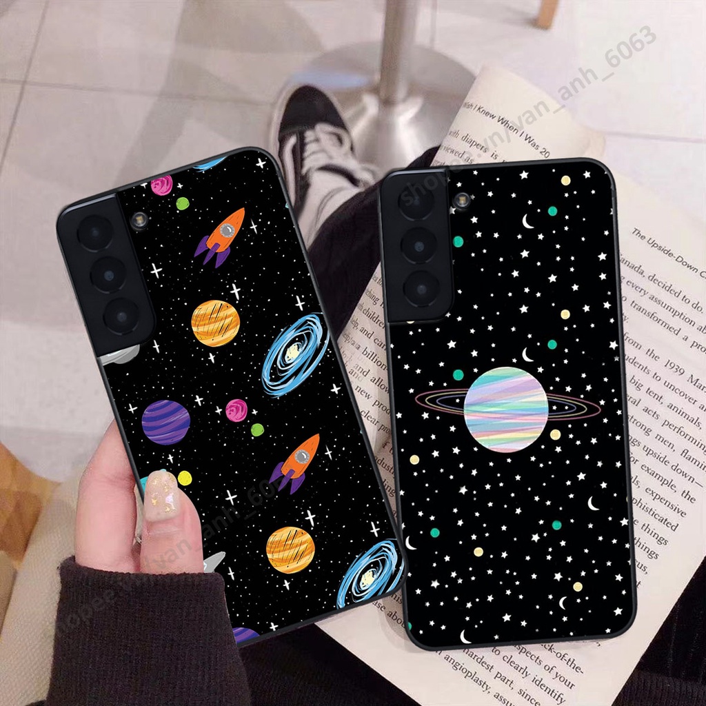 Ốp Samsung S21 / S21 Plus / S21+ hình bầu trời, phi hành gia đẹp, ốp lưng điện thoại samsung galaxy viền dẻo cao cấp