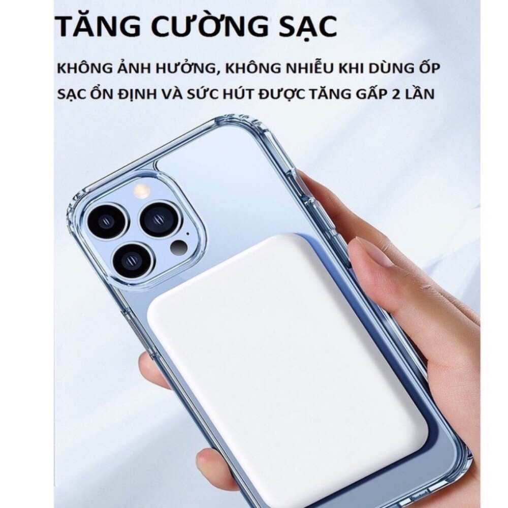 Sạc dự phòng không dây Magsafe 5000mAh công suất 20W