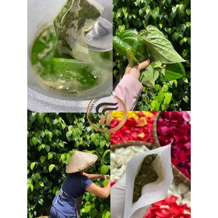 Gói Xông Sản Phụ Trầu Không Và Trà Xanh 250Gram