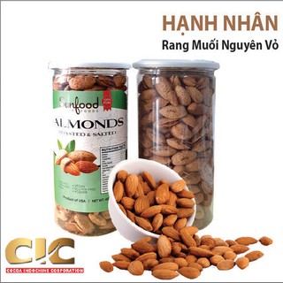 HẠNH NHÂN NGUYÊN HẠT VỎ LỤA RANG MUỐI - 400G