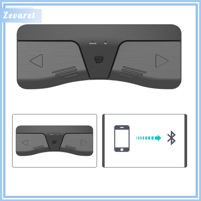 Bàn Đạp Chân Bluetooth Không Dây Thông Minh Zevaret Cho Guitar