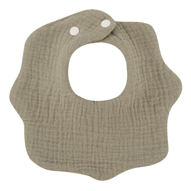 Yếm Ăn Chất Liệu Cotton Mềm Mại Xoay 360 Độ Tiện Dụng Cho Bé Sơ Sinh