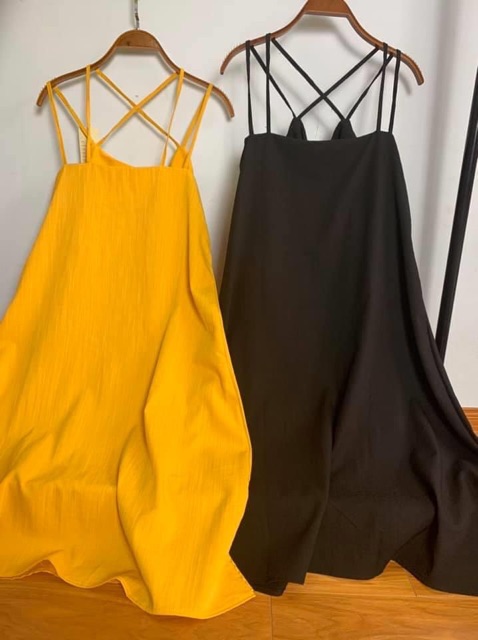 [Mã FAMAYWA2 giảm 10K đơn 50K] VÁY ĐŨI XƯỚC 2 dây đan chéo váy dài 110cm | BigBuy360 - bigbuy360.vn