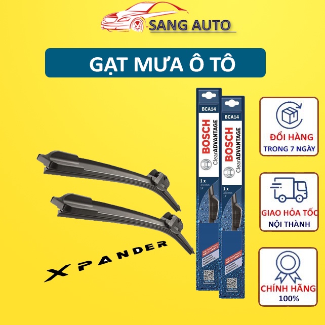 Gạt Mưa Ô Tô - Gạt Mưa Bosch Loại Thân Mềm Không Xương Cao Cấp