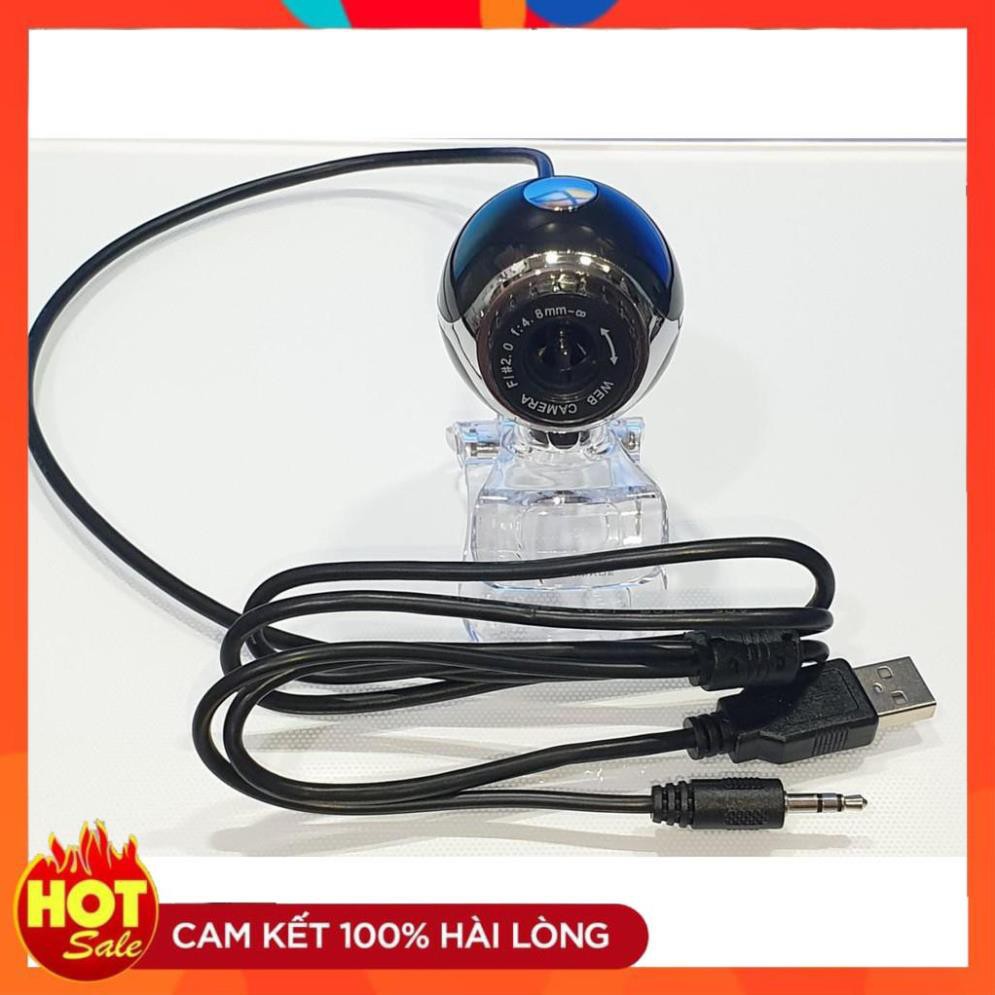 Webcam máy tính pc tròn chân kẹp có mic E20C 1080p FullHD đàm thoại học trực tuyến Hỗ trợ gọi video HD 720P