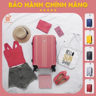 Vali du lịch Bunny 1108 - kéo, nhựa, cao cấp, chống trầy xước, chống va đập,  size 20, size 24, size 28