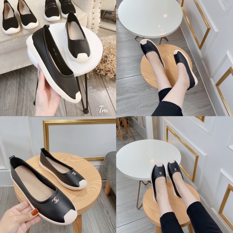 Free ship Giày búp bê nữ đế bệt phong cách hàn quốc fullbox