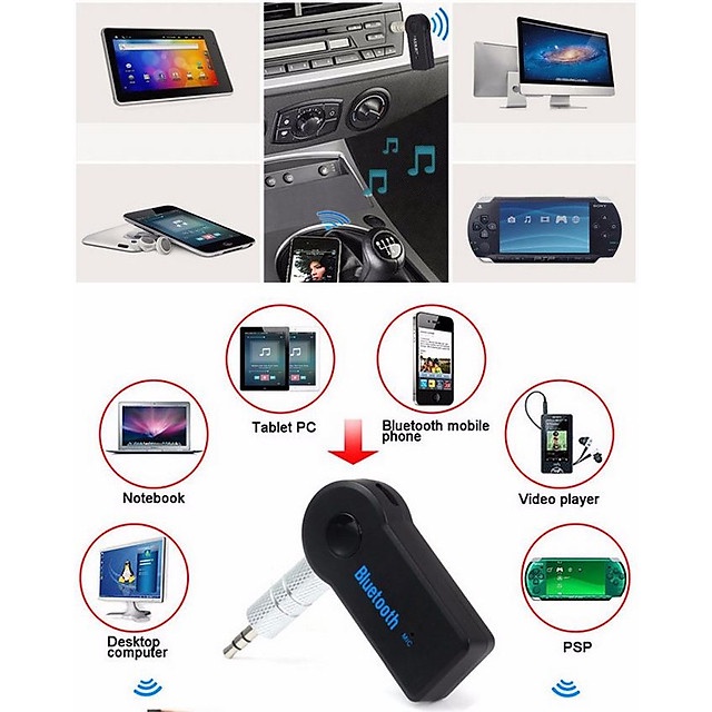 Usb tạo Bluetooth cho dàn âm thanh xe hơi amply loa Car AZONE